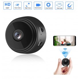 WIFI БЕЗЖИЧНА IP МИНИ КАМЕРА A9 С МАГНИТНА ОСНОВА