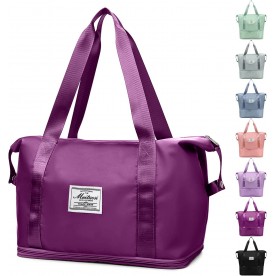 Сгъваема, непромокаема пътна чанта с голям капацитет