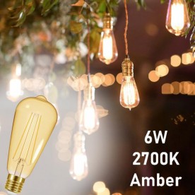 Ретро винтидж LED крушка 6W