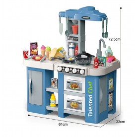 Кухня Talented Chef с течаща вода и пара 72 части