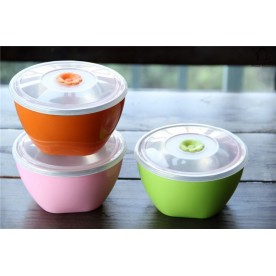 Комплект от 3 бр. кутии за съхранение с херметичен капак