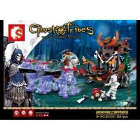 Светещ в тъмното конструктор Ghost of Tribes