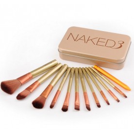 Професионален комплект от 12 четки за грим NAKED3 Urban Decay