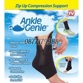 Универсален размер подкрепяща наглезенка с цип