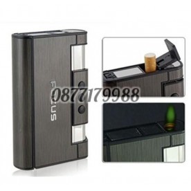 Метална автоматична табакера Focus със запалка