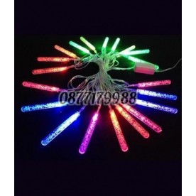 Коледни LED светлини, падащ сняг