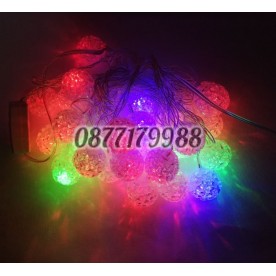 Коледни LED светлини, силиконови топчета