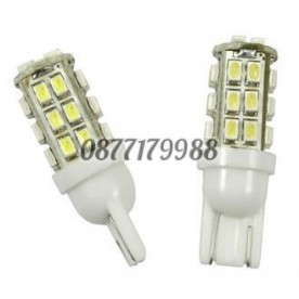 Диодни габарити Т10 с 26 SMD диода, комплект 2 броя