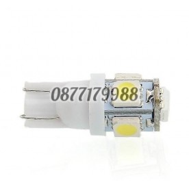 Диодни крушки Т10 с 5 SMD диода